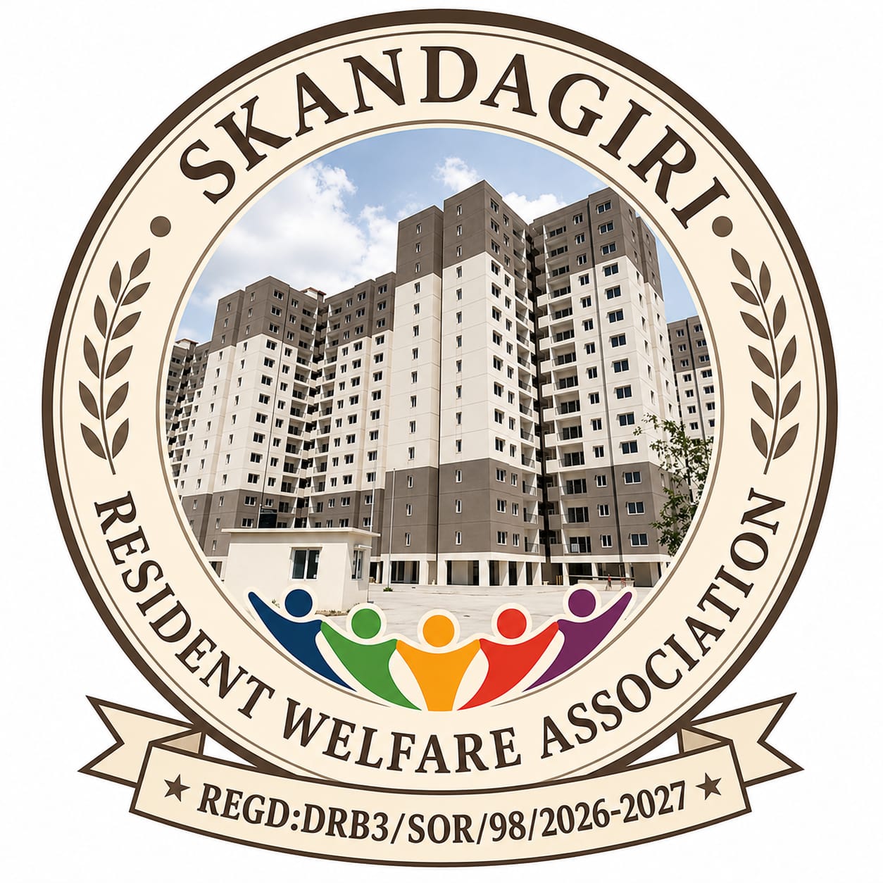 Skandagiri Resident Welfare Association seal